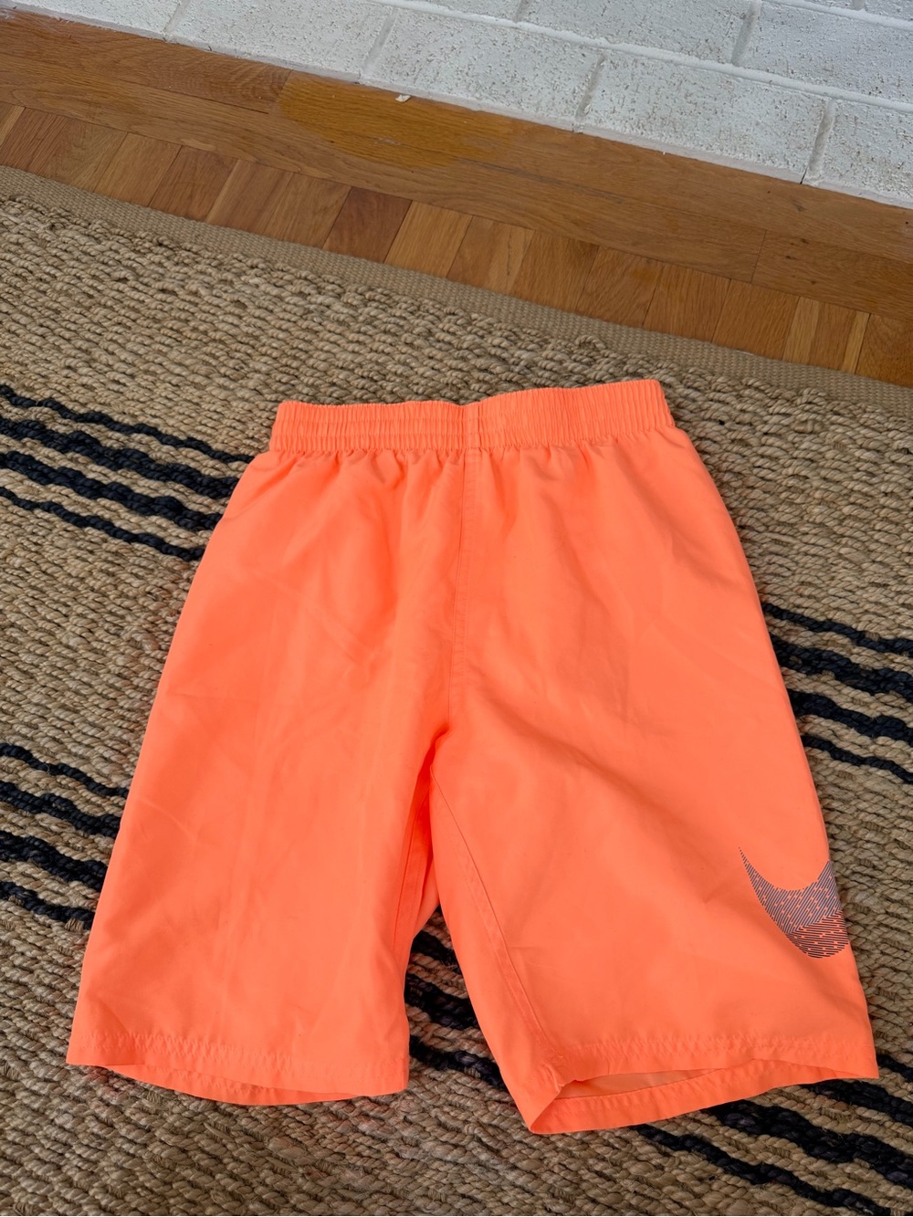 Nike Boys Orange Swimsuit/Bathing Suit, Size XL